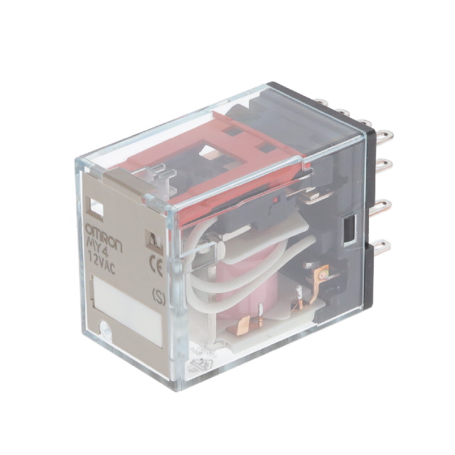 MY4 AC12 (S) Omron Automation and Safety  Power Relays Over 2 Amps